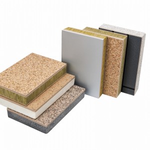 8MM Exterior Solid Color Paint 50mm Rock Wool E...