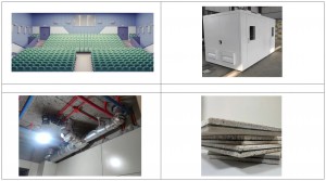 6mm MgO 8mm Magnesium Oxide Damping Sound Insulation Acoustic Panel 1200MM 2400MM Calcium Silicate Fiber Cement Board