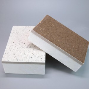 12MM Natural Stone Granite Texture Coated Board 50mm Rock Wool EPS GEPS XPS Inorganic Core Insulated Composite Panel