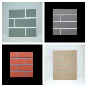 8MM Brick-Effect 50mm Rock Wool EPS GEPS XPS Inorganic Non-Combustible Insulated Integrated Sandwich Panel