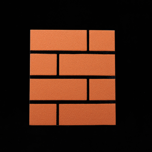 10MM Brick-Effect 50mm Rock Wool  EPS GEPS XPS Inorganic Non-Combustible Insulated Integrated San...