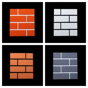 8MM Brick-Effect 50mm Rock Wool EPS GEPS XPS Inorganic Non-Combustible Insulated Integrated Sandwich Panel