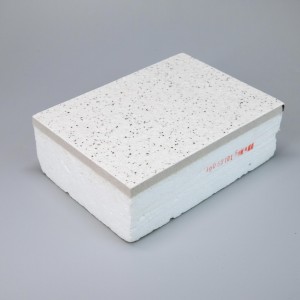 15MM Natural Stone Granite Texture Coated Board 50mm Rock Wool  EPS GEPS XPS Inorganic Core Insul...